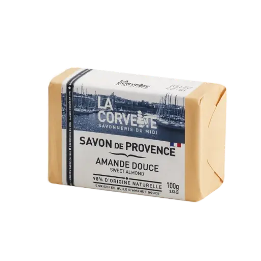 [CORV-PROV-ALMOND] Provence Soap – Enriched with Sweet Almond Oil 