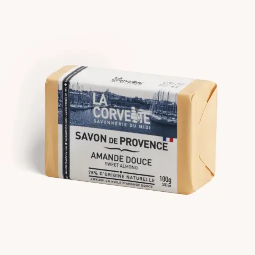 [CORV-PROV-ALMOND] Provence Soap – Enriched with Sweet Almond Oil 