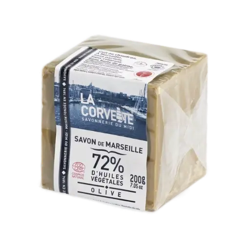 [CORV_MARS_CUBE] Marseille Soap Cube (Olive)