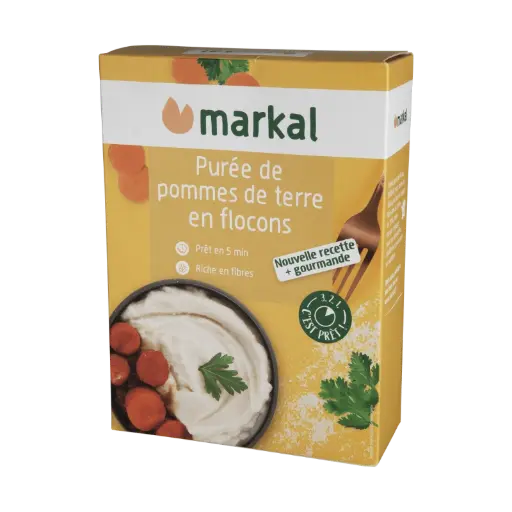 [MARKAL-POTATO-FLAKES] Organic Potato Flakes, 250 g