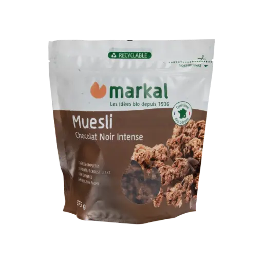 [MARKAL-CHOCH-MUESLI] Organic Crunchy Chocolate Muesli, 375 g