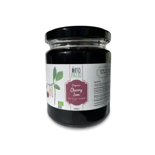 [ORTOPAZZO-JAM-CHR] Organic Cherry Jam – No Sugar Added