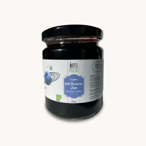 [JAM-WBL] Organic Wild Blueberry Jam – No Sugar Added 