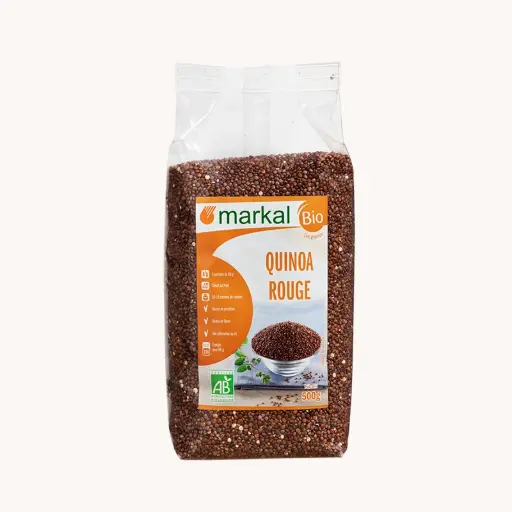 [MARKAL-RED-QUINOA] Organic Red Quinoa, 500g