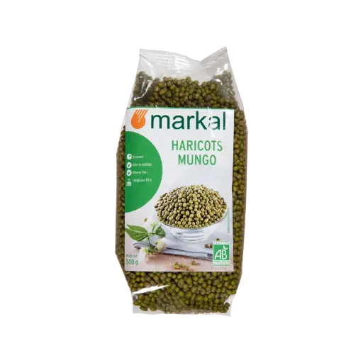 [MARKAL-MUNG-BEAN] Fasole Mung bio, 500 g (Data expirării: 26/12/2025)