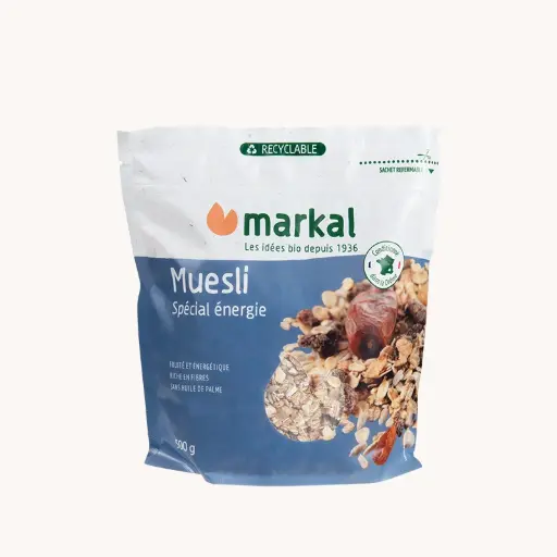 [MARKAL-ENERGY-MUESLI] Organic Energy Muesli, 500 g