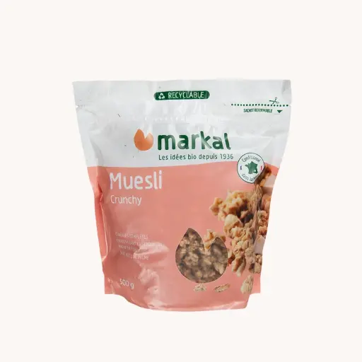 [MARKAL-CHRUNCHY-MUESLI] Organic Crunchy Muesli, 500g