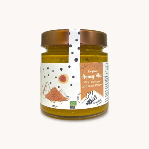 [HON-TURM] Organic Honey Mix With Turmeric and Black Pepper