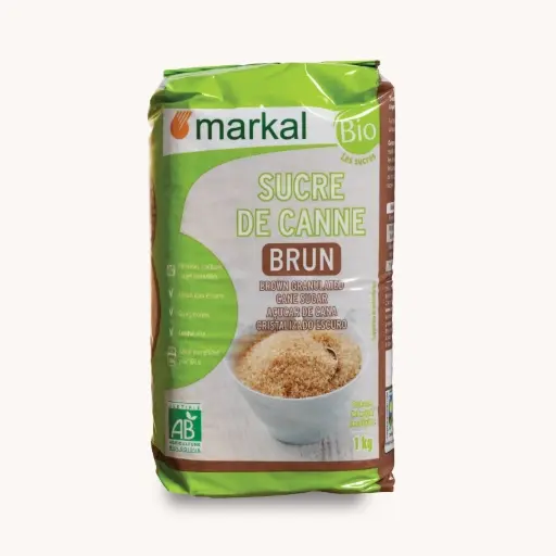 [MARKAL-CANE-SUGAR] Organic Brown Cane Sugar
