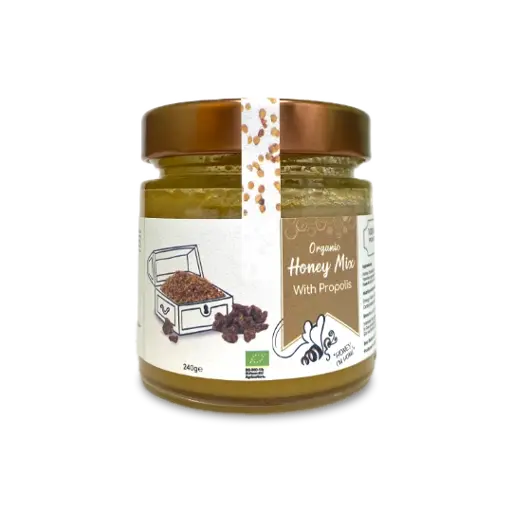 [HON-PROP] Organic Honey Mix with Propolis