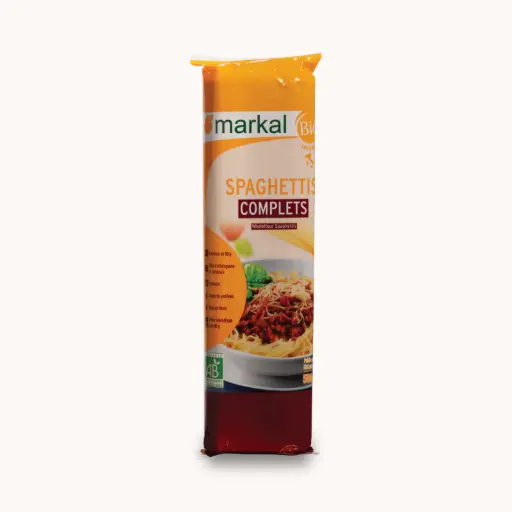 [MARKAL-SPAGHETTI] Wholegrain Spaghetti Pasta – Organic 
