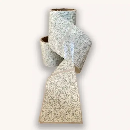 Etichete de fundal pentru borcane 25 buc/rolă - detașabile fără urme - design nr. 4