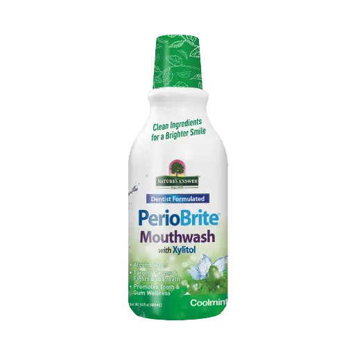 [MOUTHW-COOLMINT] PERIOBRITE “COOL MINT” MOUTHWASH