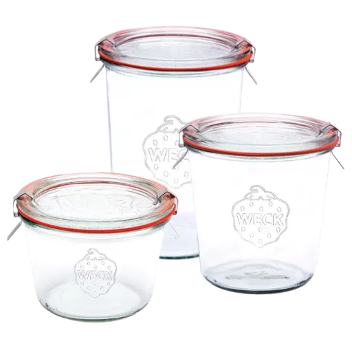 4x Mold WECK Glass Jars