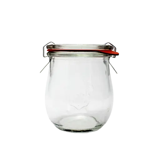 [WECK-TULIP-220] 4x Tulip WECK Glass Jars 220 ml