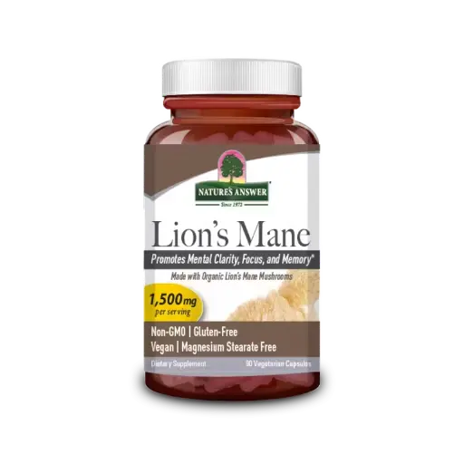[LIONSMANE-90b] LION’S MANE MUSHROOM CAPSULES 